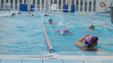 Actividades en la piscina