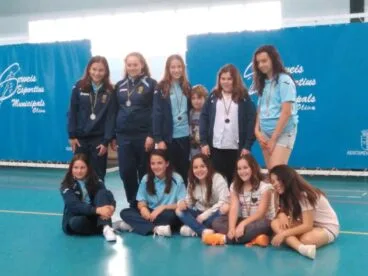 Alevin Femenino en el torneo de Oliva