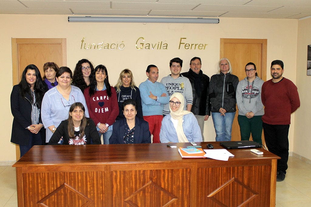 alumnos del curso aleman ii de la uned denia