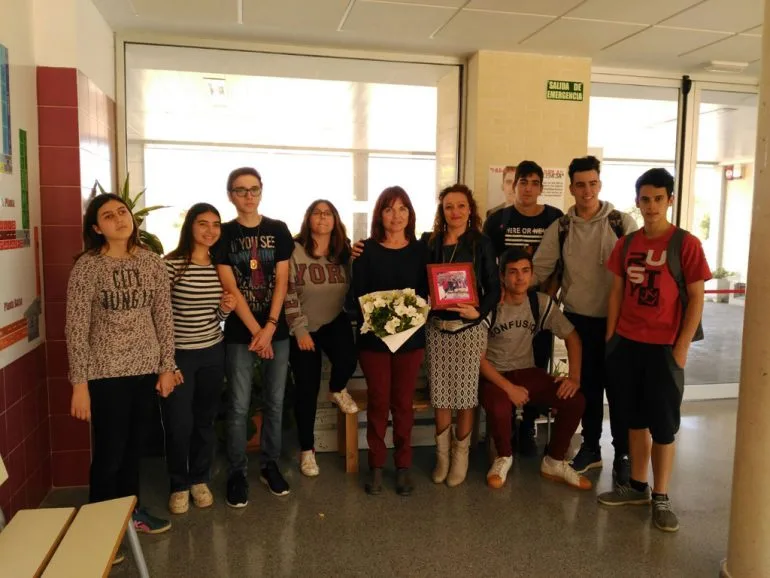 Alumnos del FPB de Jardinería