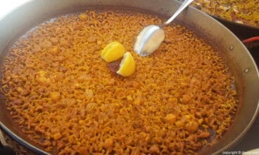arroz a banda en denia