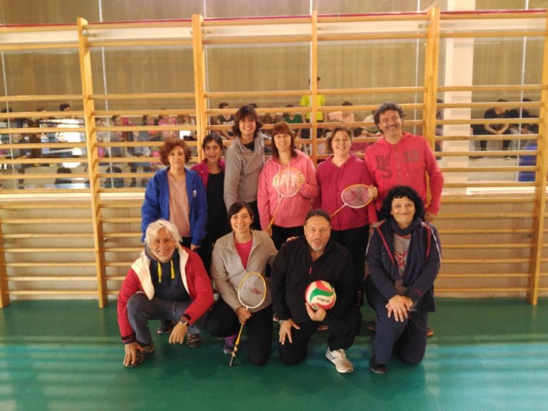 Bádminton en el IES Número 3
