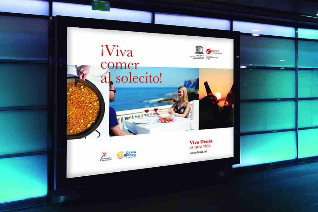 campana de denia en el metro de madrid