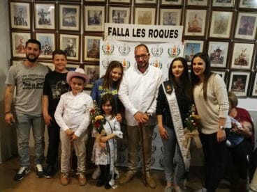 Cargos 2018 de la falla Les Roques