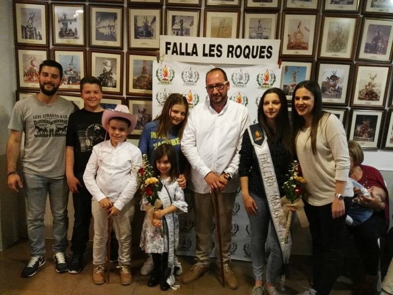 Cargos 2018 de la falla Les Roques