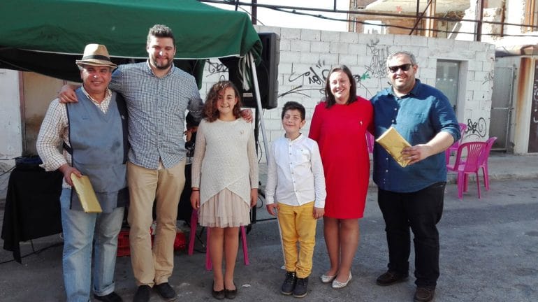 Cargos de Baix la Mar 2018 con los cocineros