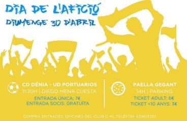 cartel fiesta del cd denia