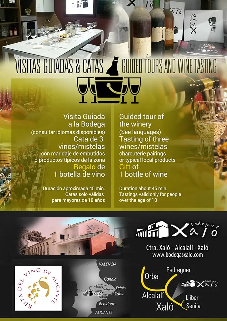 Catas Bodegas Xaló