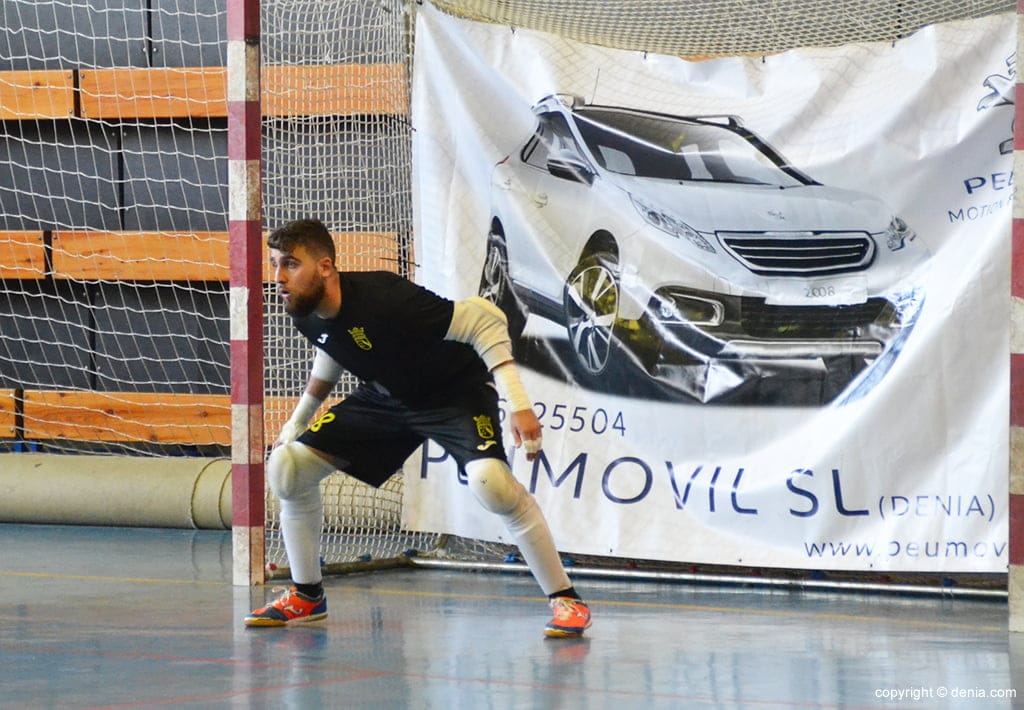 El Dénia Futsal brindó a su afición una gran victoria ante el Talavera FS (5-4) 3 cesar portero del denia futsal ante el talavera fs