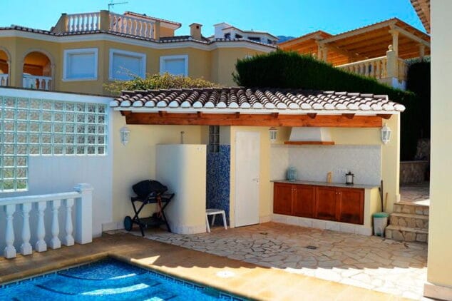 cocina exterior y ducha euroholding