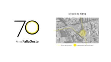 Creación del logo de los 70 años del Oeste