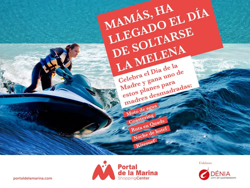 Portal de la Marina celebra el día de las 'Madres Desmadradas' 1 dia de la madre en portal de la marina