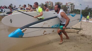 emilio irigoyen en el momento de la salida