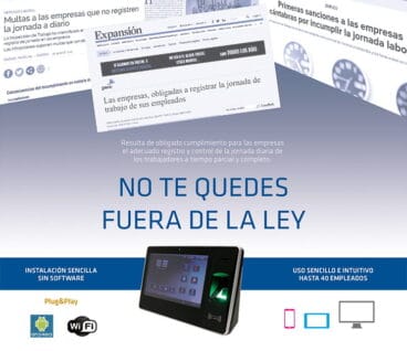 equipo control horarios en fernando moll