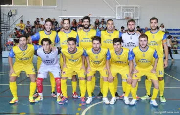 equipo del denia futsal