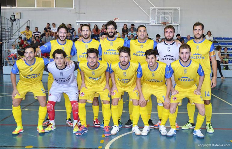 Equipo del Dénia Futsal