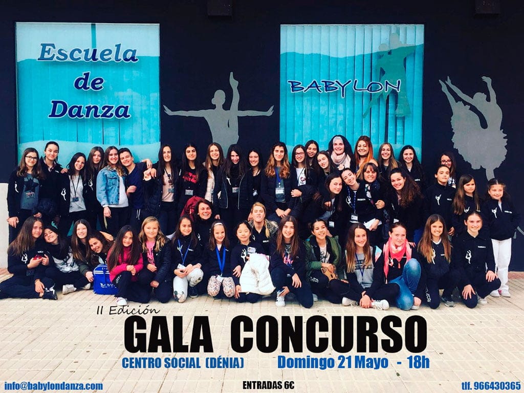 Babylon Escuela de Danza presenta su II Gala Concurso en el Centro Social de Dénia 1 escuela de danza babylon