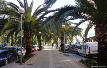 farolas del paseo del saladar