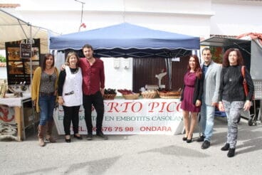 Feria de comercio local en Ondara
