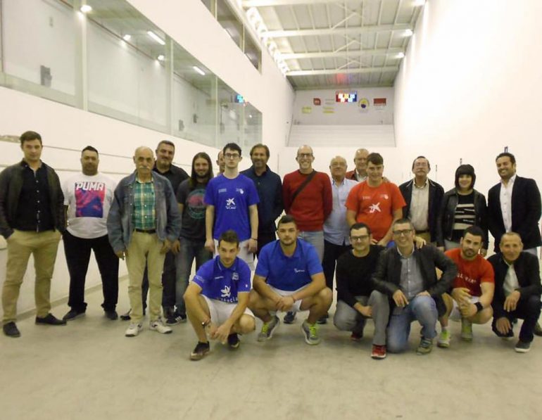 Finalistas con clubes participantes en la Liga Comarcal de Raspall
