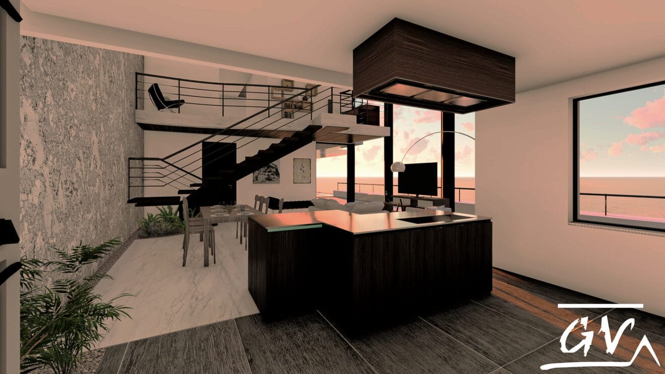 GV Arquitecnia - proyecto interior vivienda
