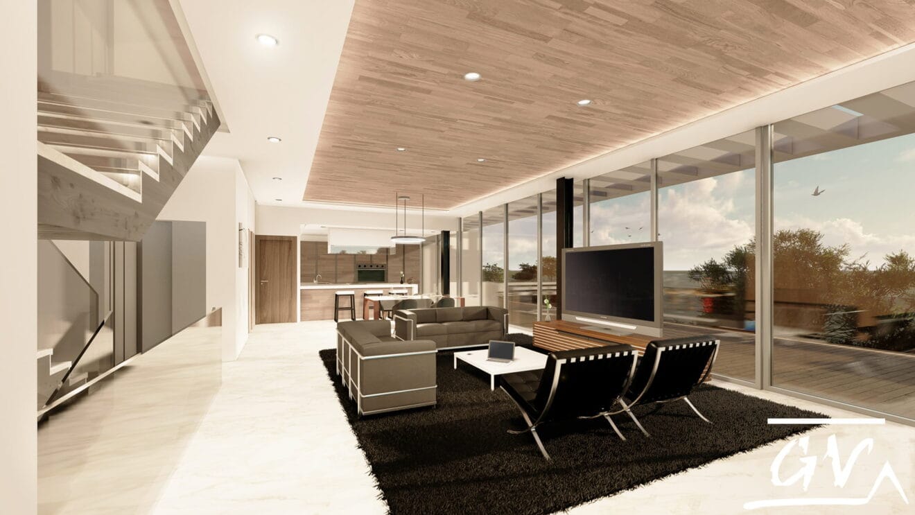 Interior vivienda  GV Arquitecnia