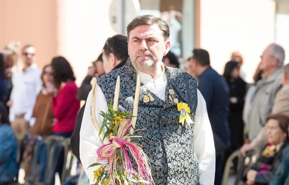 La falla Oeste felicita al nuevo presidente de la Junta Local Fallera, José Vicente Benavente 1 la falla oeste felicita a jose vicente benavente