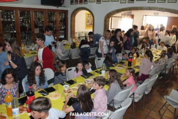La xicalla del Oeste en la treta infantil