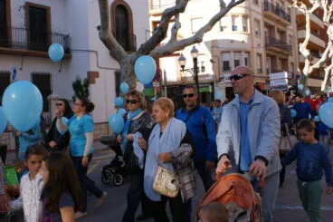 Participantes de la marcha