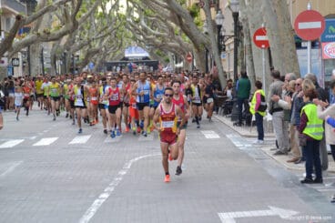 Primeros metros de la carrera