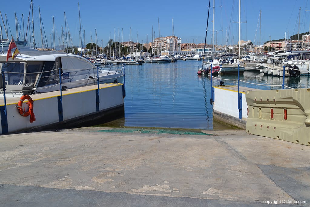 rampa de marina de denia