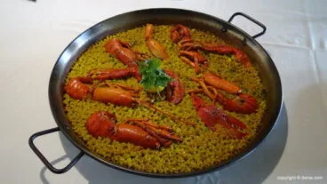 restaurante Lanfora. Paella