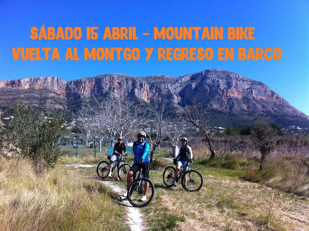 sabado 15 de abril vuelta al montgo en bici aventura pata negra