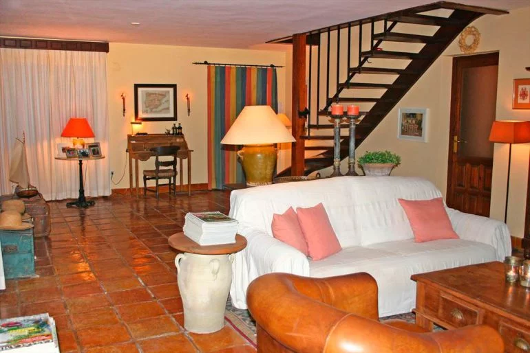 Sala de estar Casa Huerta Quality Rent a Villa