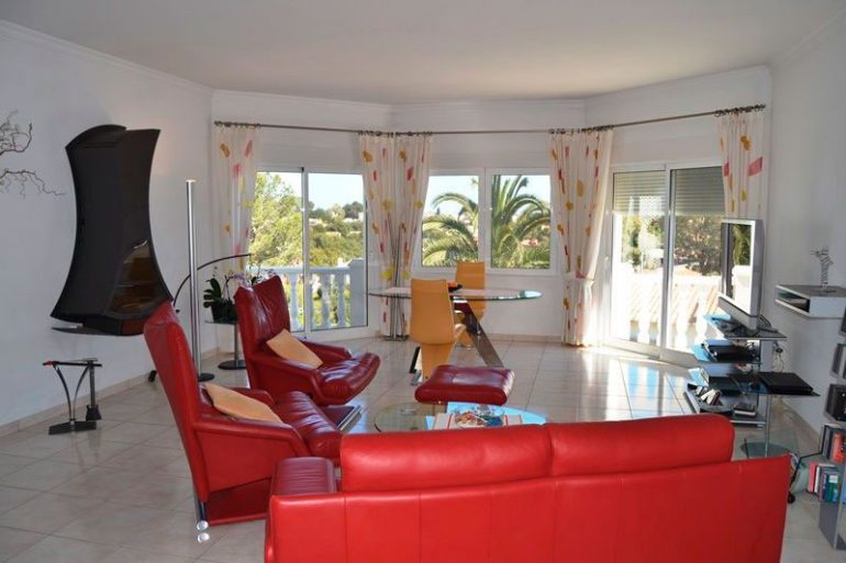 Living room of the Euroholding villa