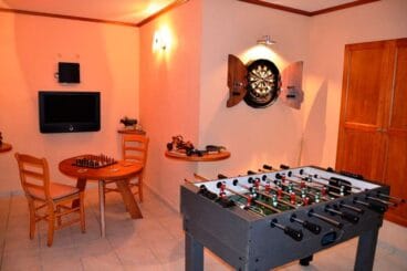 Sala de juegos del chalet Euroholding