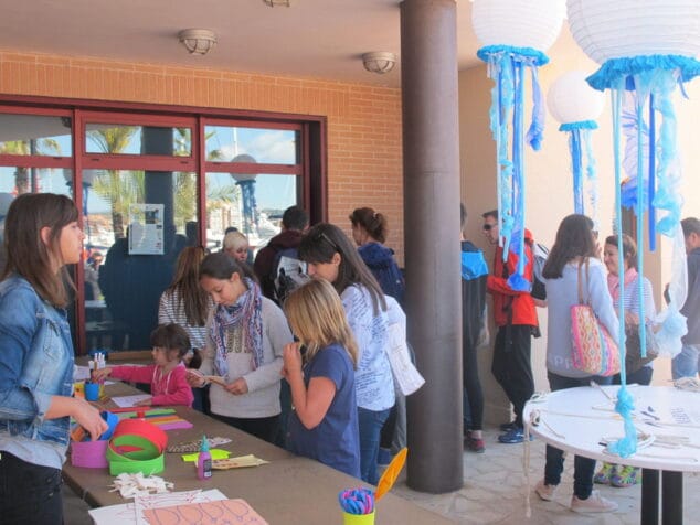 talleres infantiles en el salon nautico denia