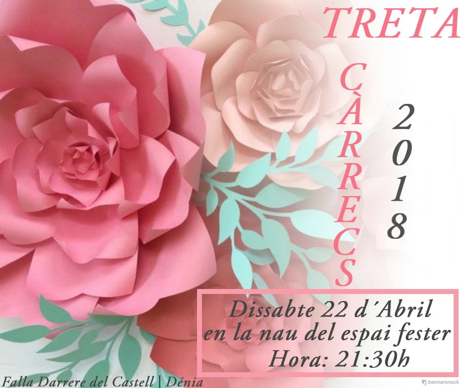 treta de la falla darrere del castell