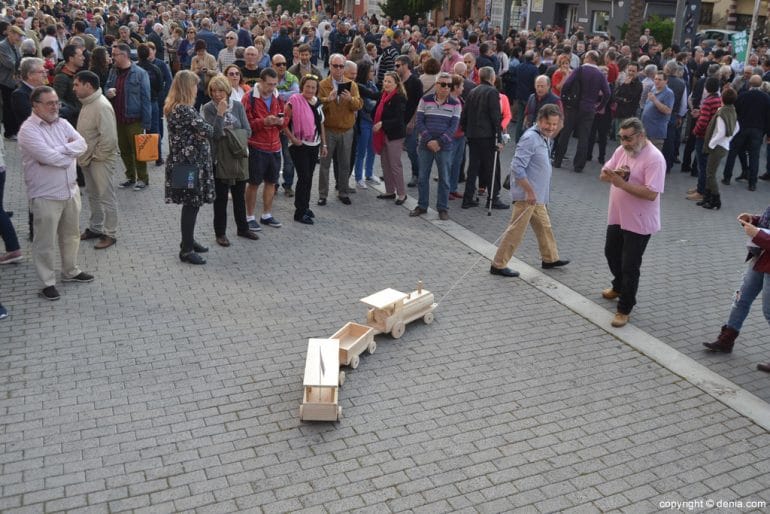 Concentración Volem el Tren - Tren de juguete