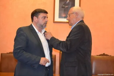 Nueva Junta Local Fallera de Dénia – José Vicente Benavente y Vicent Grimalt