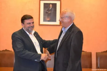 Nueva Junta Local Fallera de Dénia – José Vicente Benavente y Vicent Grimalt