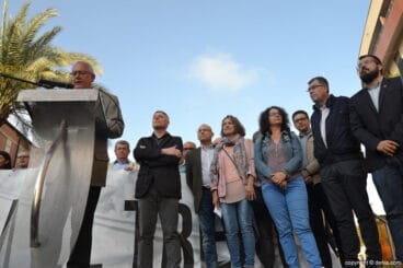 Concentración Volem el Tren – Alcalde de Dénia