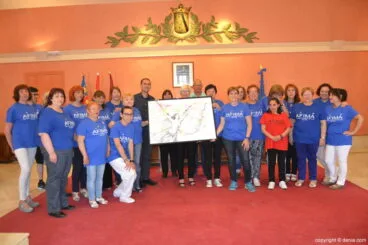 Día de la Fibromialgia Dénia – Cuadro de Toni Ortolà