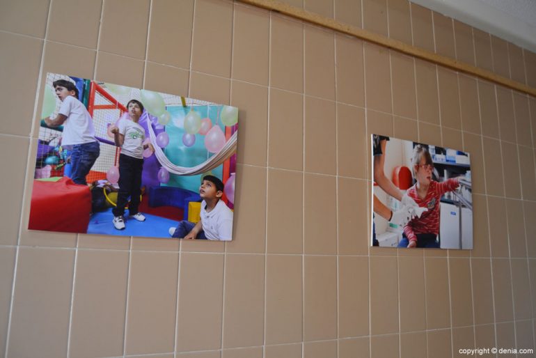 Jornada de puertas abiertas en el colegio Raquel Payá - Exposición de fotos