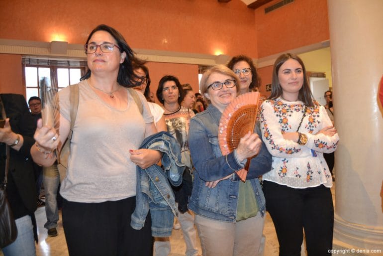 Nueva Junta Local Fallera de Dénia - Familiares de Benavente