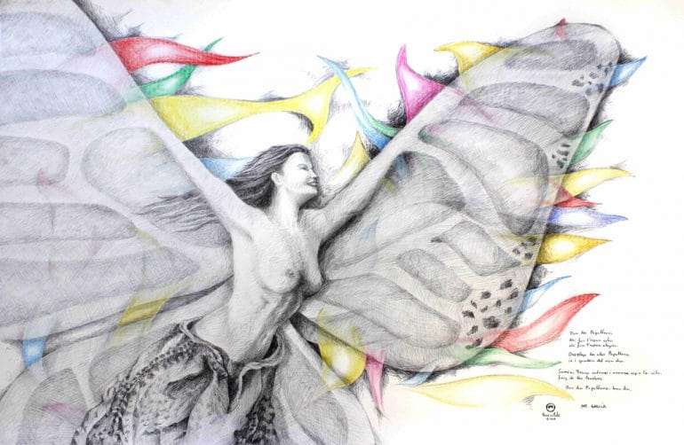 Día de la Fibromialgia Dénia - Cuadro de Toni Ortolà