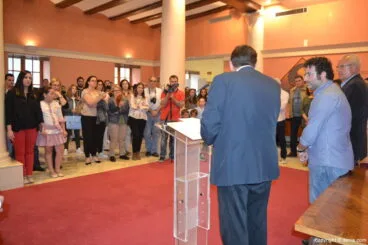 Nueva Junta Local Fallera de Dénia – Acto en el Ayuntamiento