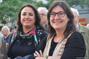 Concentración Volem el Tren – Concejalas del PP