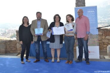 Entrega Certificados de Calidad Sicted Dénia – Departamento de cultura Dénia