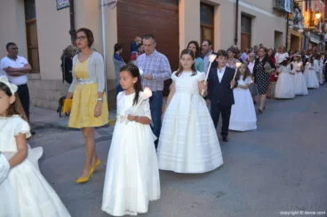 Procesión de la Mare de Déu dels Desemparats 2017 – Niños de comunión